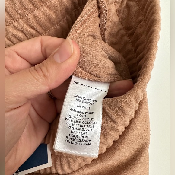 CUPIO SOFT PASSION SUEDE FEEL SWEATPANTS JOGG - Picture 4 of 4